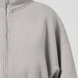 Agolde - Asta Zip Sweatshirt in Drab