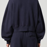Agolde - Bethan Quarter Zip Sweatshirt in Mirage