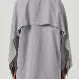 Agolde - Brona Shirt in Solene Stripe