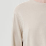 Agolde - Sydney Long Sleeve Tee in Rice Grass