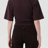 Agolde - Shari Tee in Root