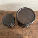 Lemieux Et Cie - Large Carved Wood Side Table from Cameroon