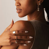 Bondeye Jewelry - Sleek Solid Gold Milani Band