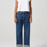 Agolde - Fran Low Slung Straight in Enamour