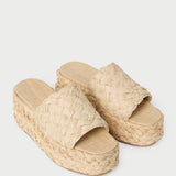 Loeffler Randall - Aaron Natural Braided Straw Mule