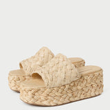 Loeffler Randall - Aaron Natural Braided Straw Mule