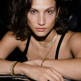 Dorsey - PETITE LEONORA LINK BRACELET, GOLD