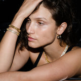 Dorsey - PETITE LEONORA LINK BRACELET, GOLD