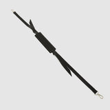 Métier - Adjustable Bombe Strap Supple Calfskin Black with Silver Hardware