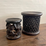 Lemieux Et Cie - Large Carved Wood Side Table from Cameroon