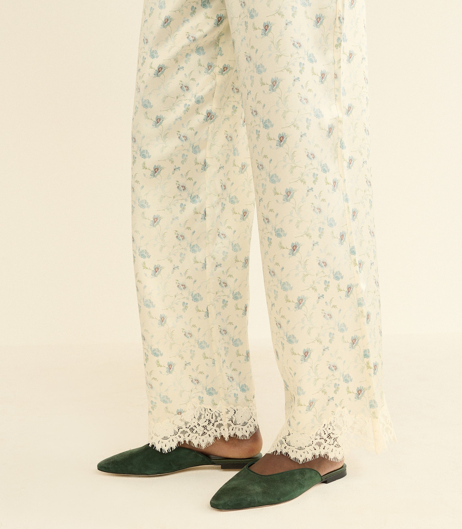 DOEN - ADAIR SLIDE - - DARK PINE SUEDE