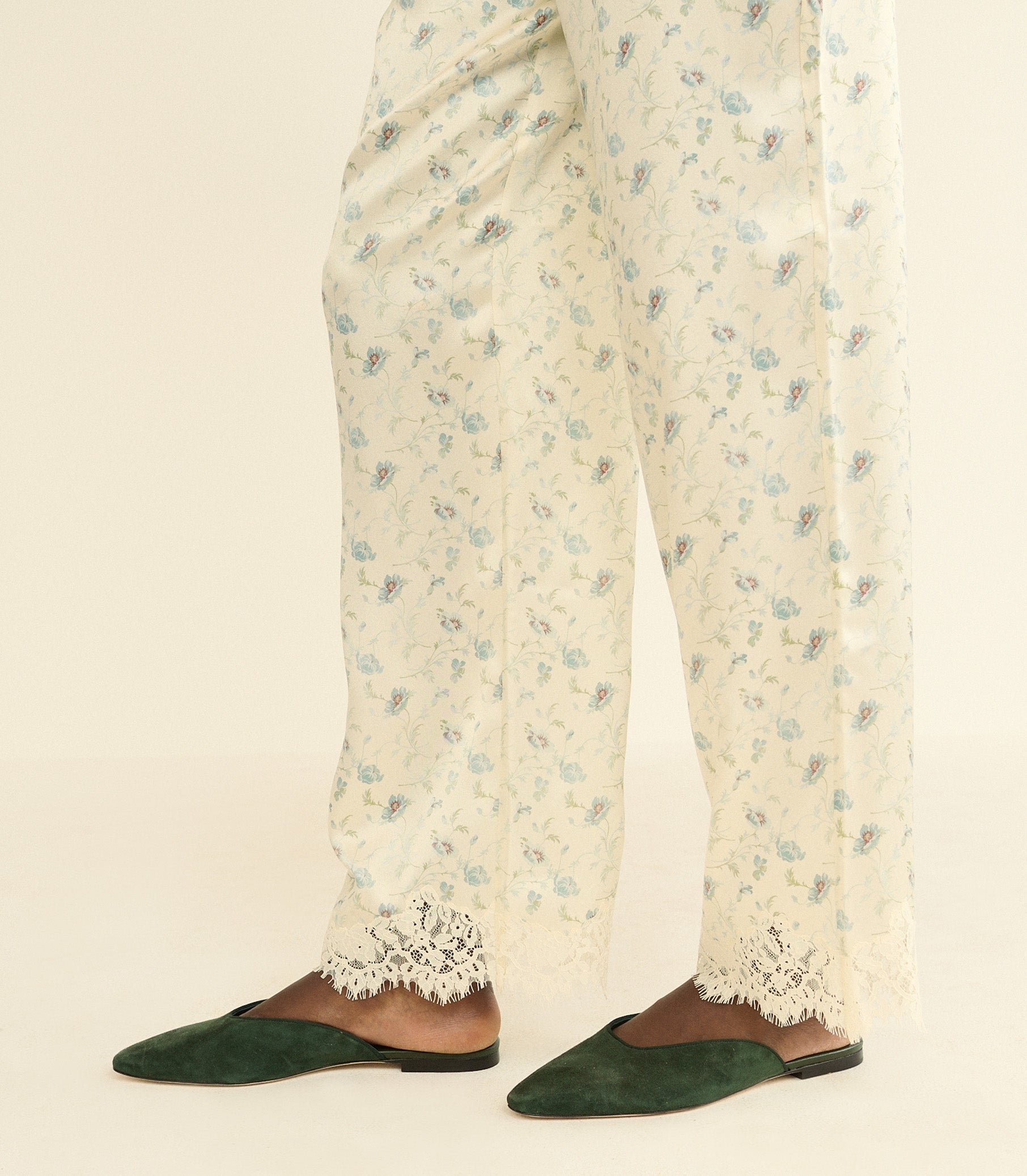 DOEN - ADAIR SLIDE - - DARK PINE SUEDE
