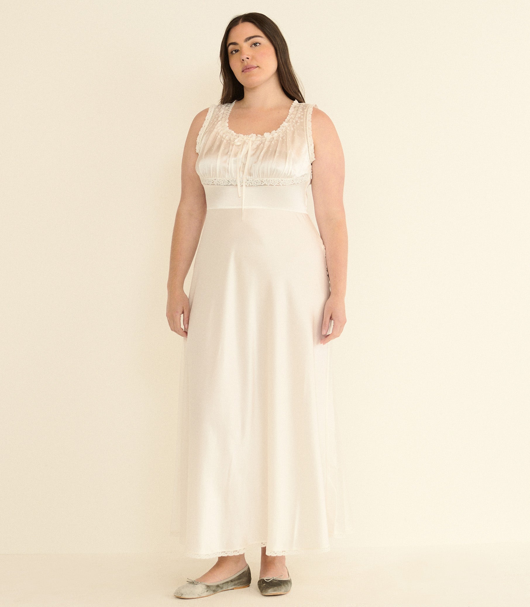 DOEN - ADALIE DRESS - - SALT
