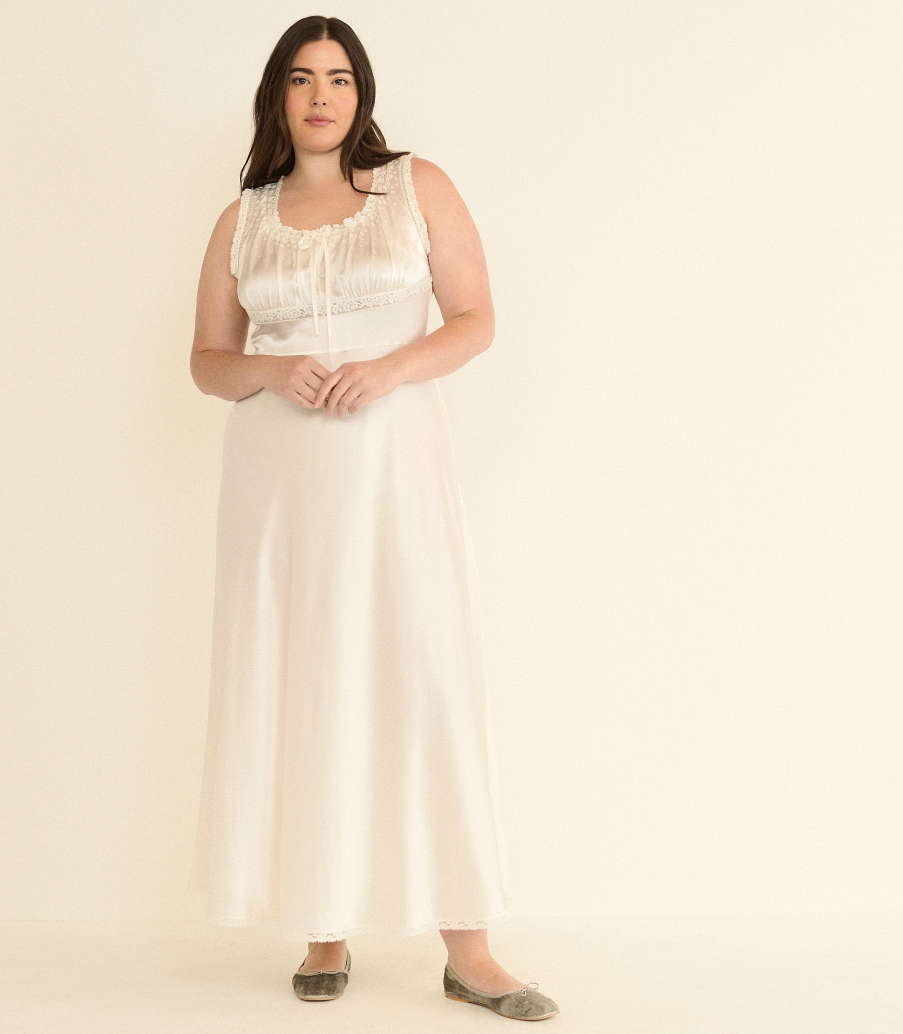 DOEN - ADALIE DRESS - - SALT