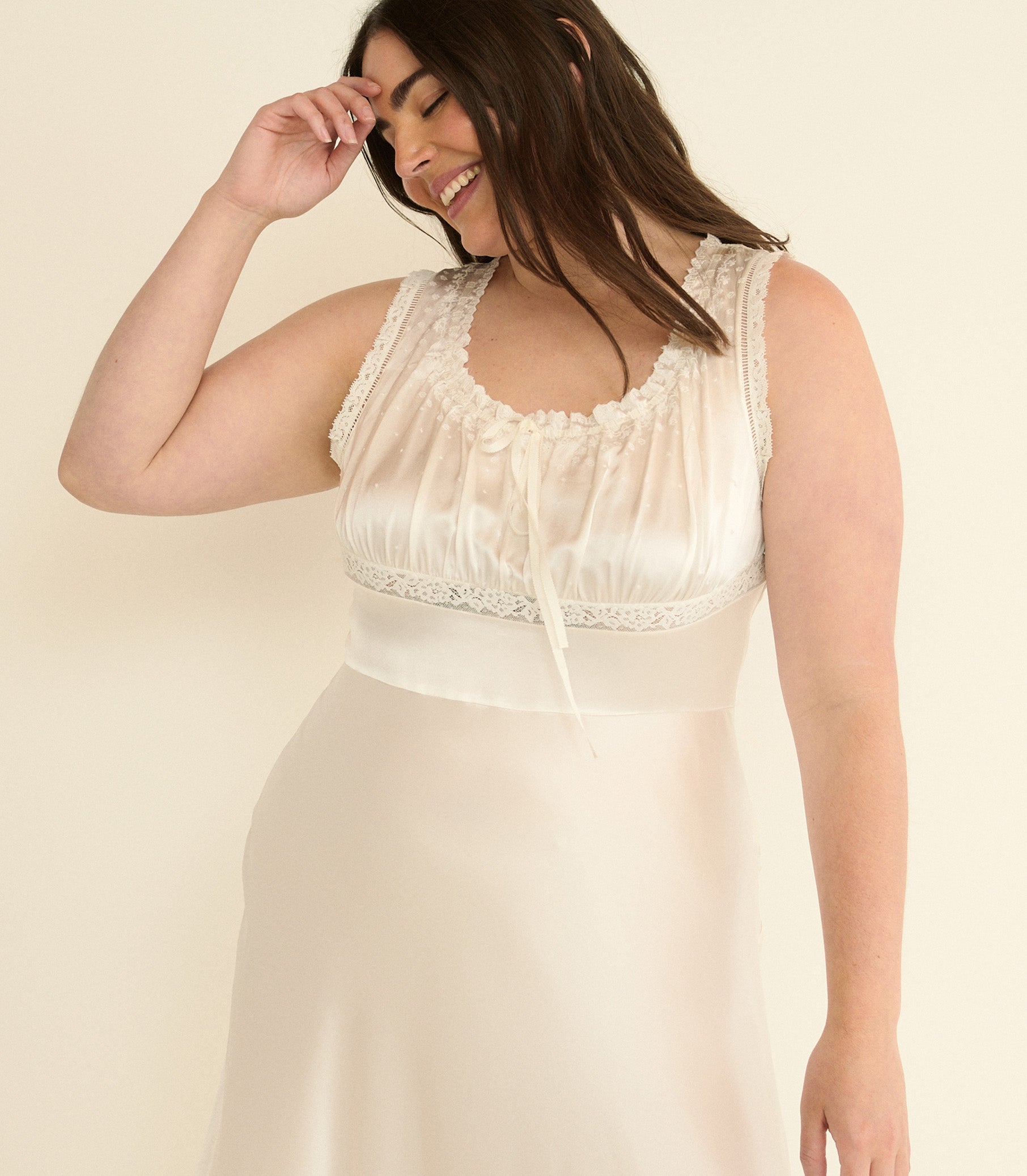 DOEN - ADALIE DRESS - - SALT