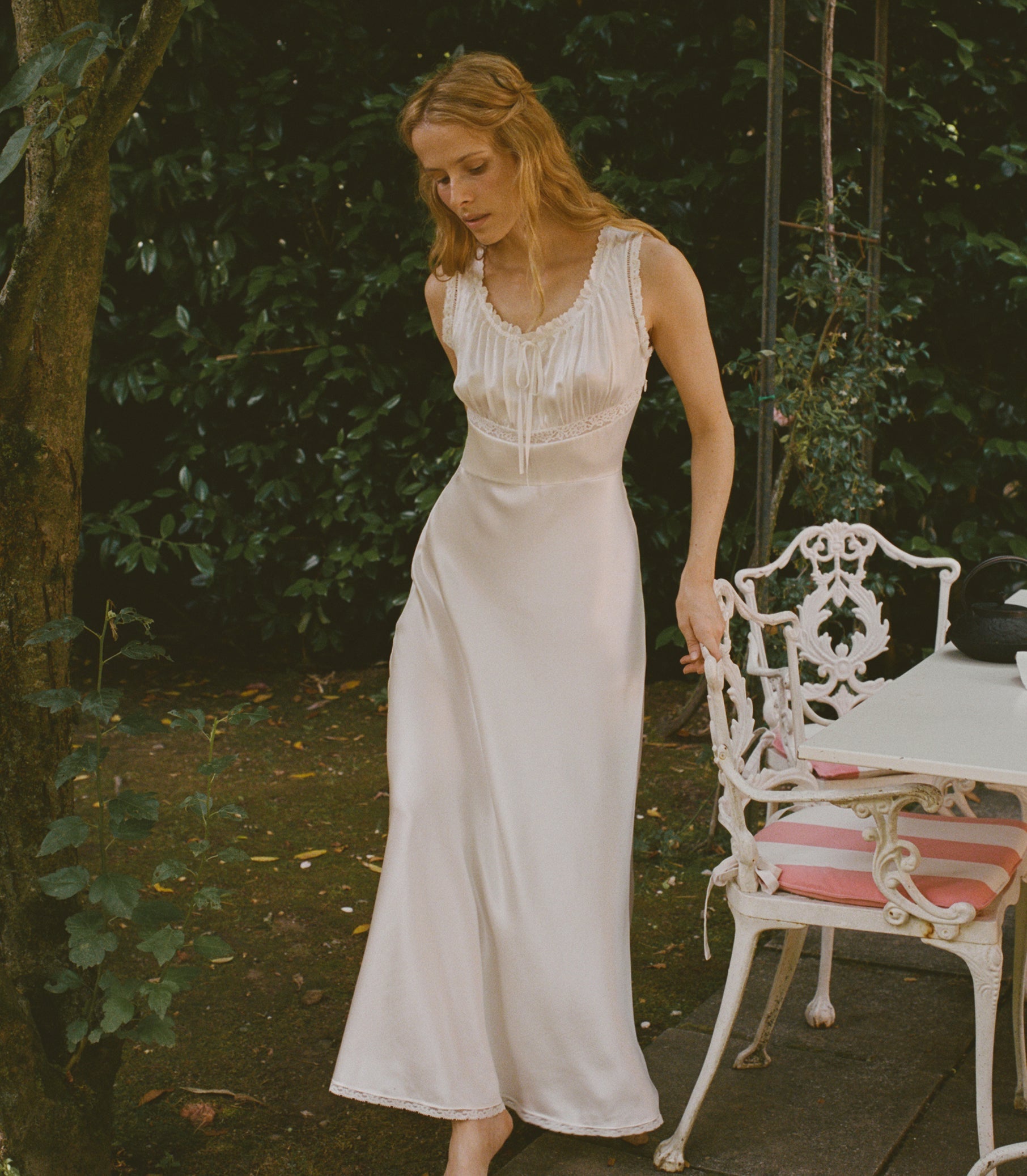 DOEN - ADALIE DRESS - - SALT
