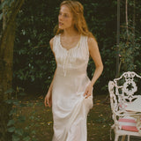 DOEN - ADALIE DRESS - - SALT