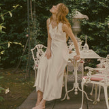 DOEN - ADALIE DRESS - - SALT