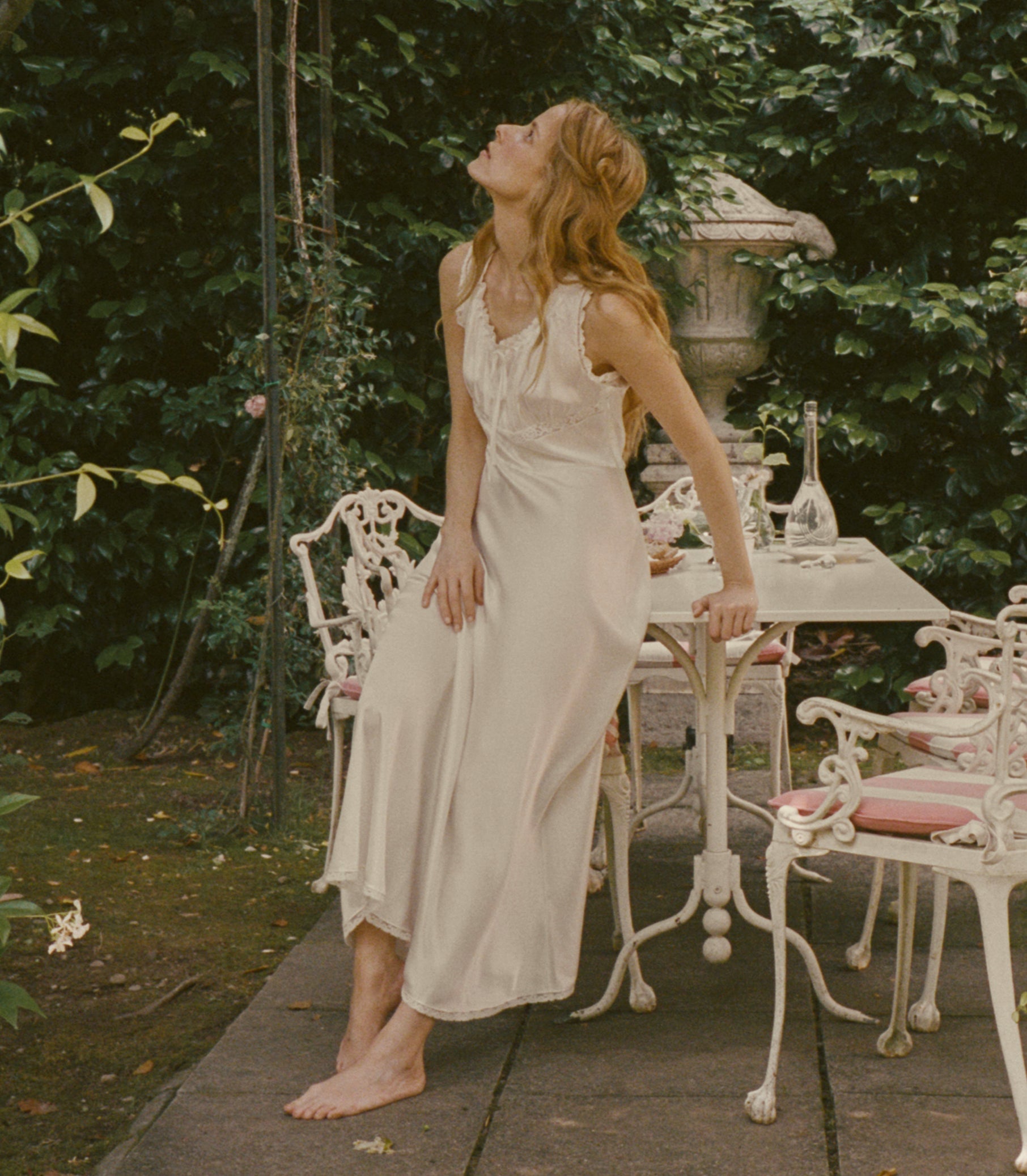DOEN - ADALIE DRESS - - SALT