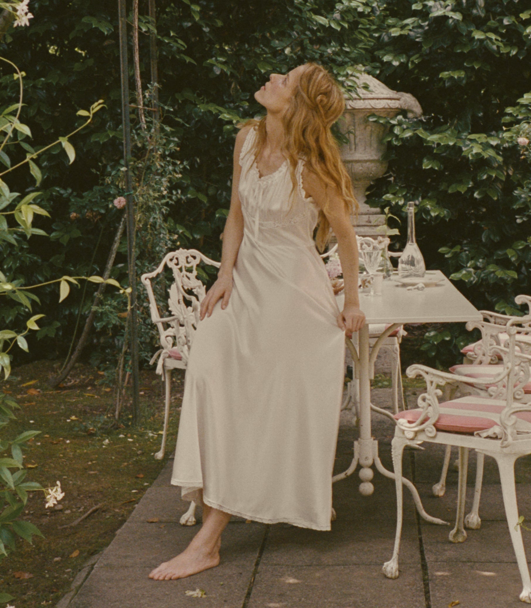 DOEN - ADALIE DRESS - - SALT