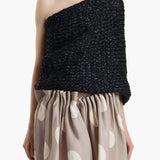 Khaite - Addison Shawl in Black