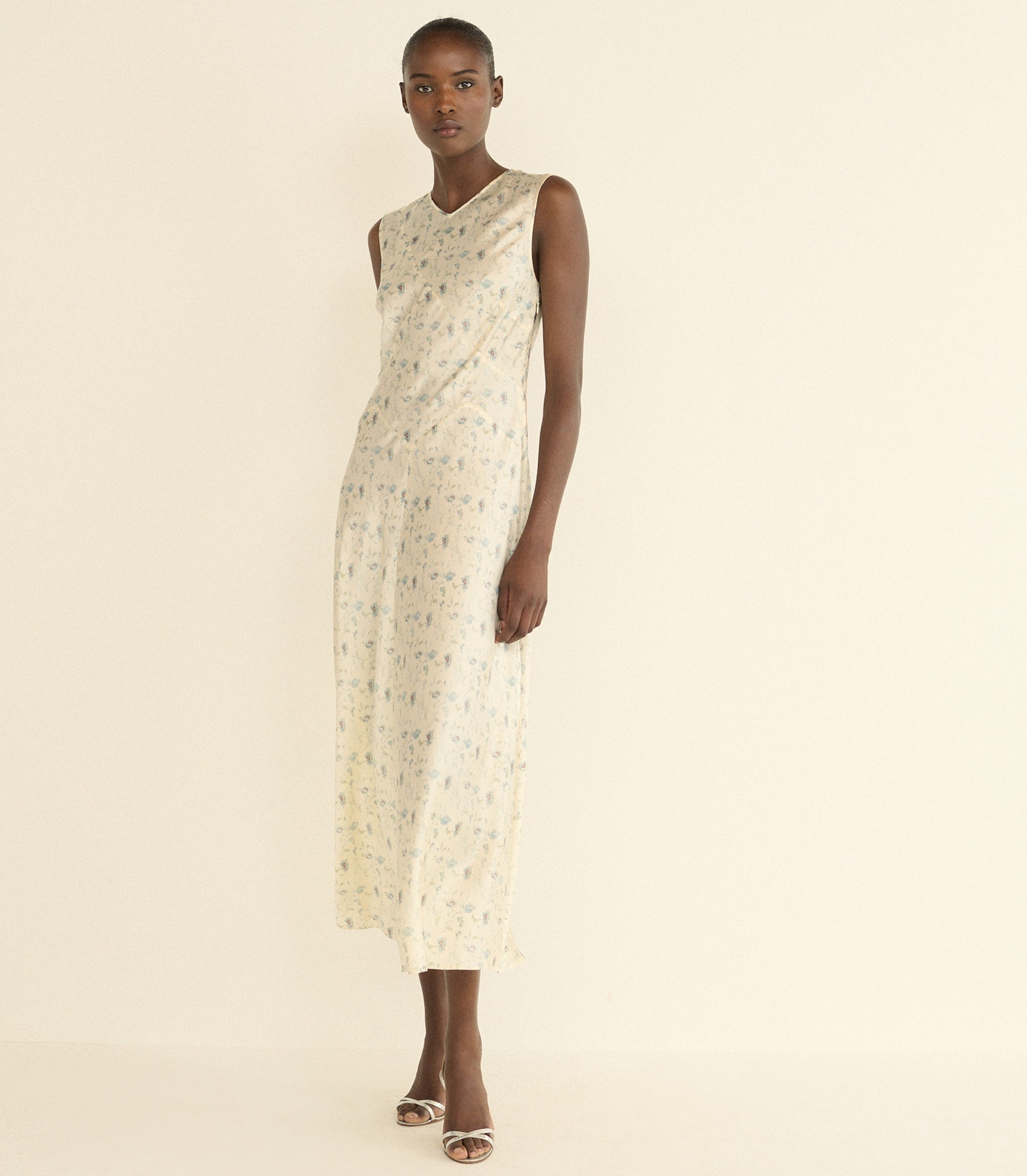 DOEN - ADELANA DRESS - - CAMELLIA BLOOM