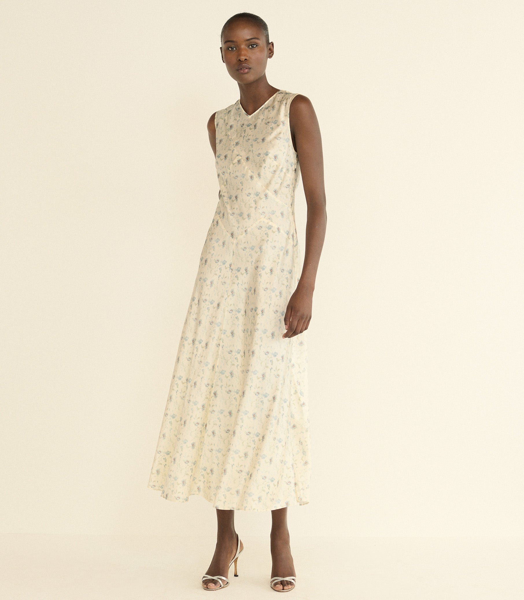 DOEN - ADELANA DRESS - - CAMELLIA BLOOM