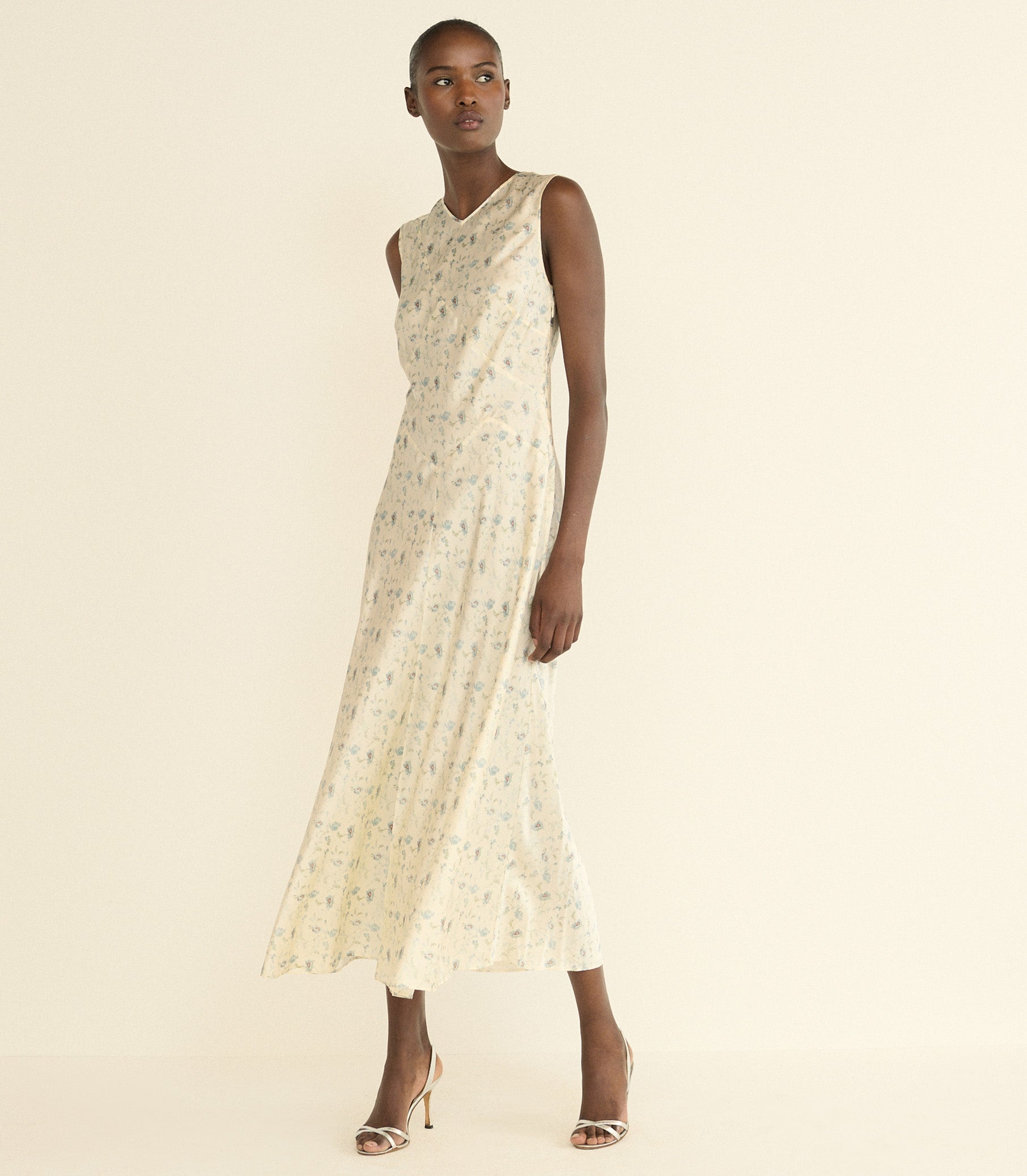 DOEN - ADELANA DRESS - - CAMELLIA BLOOM