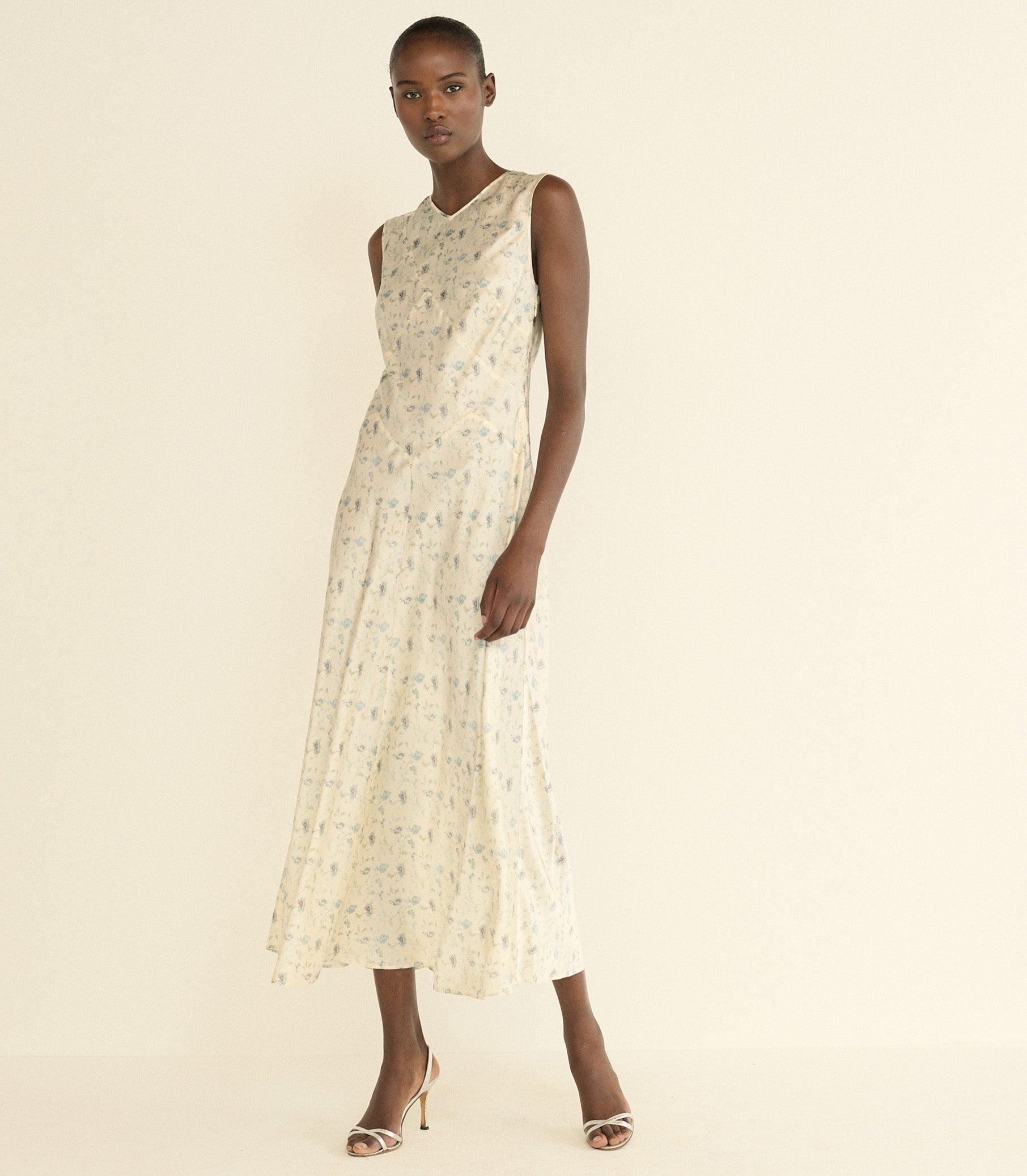 DOEN - ADELANA DRESS - - CAMELLIA BLOOM