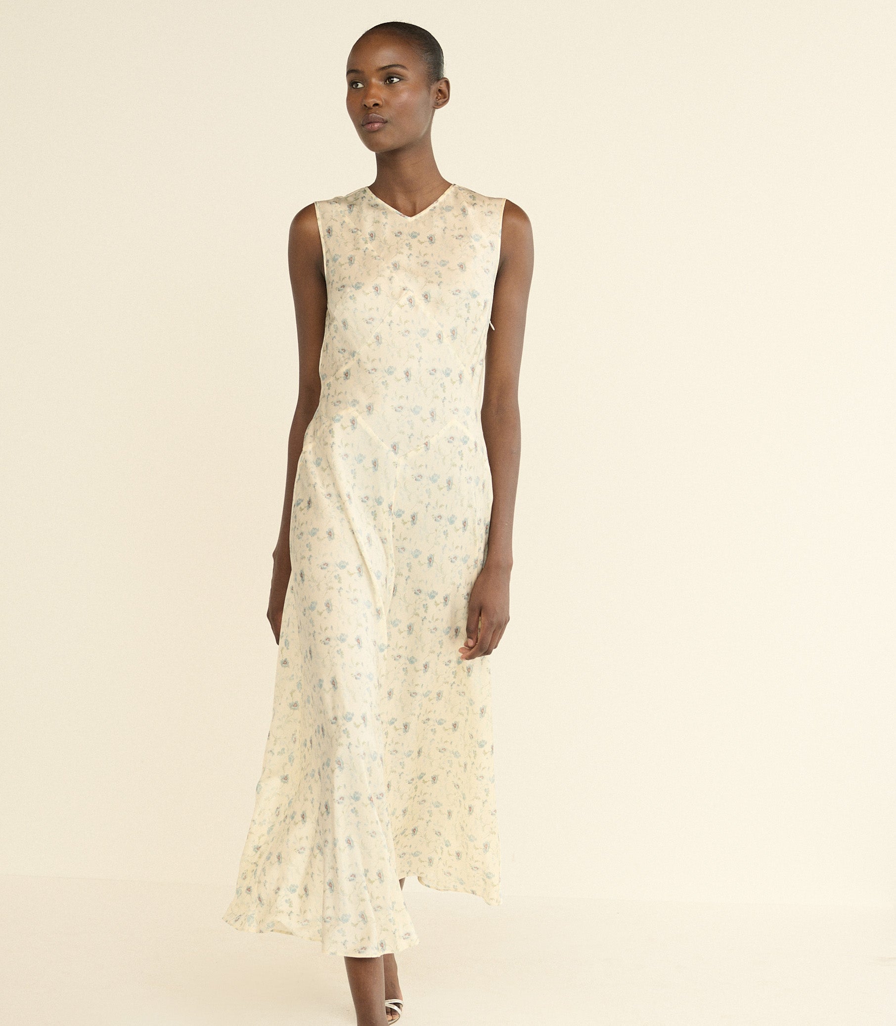 DOEN - ADELANA DRESS - - CAMELLIA BLOOM