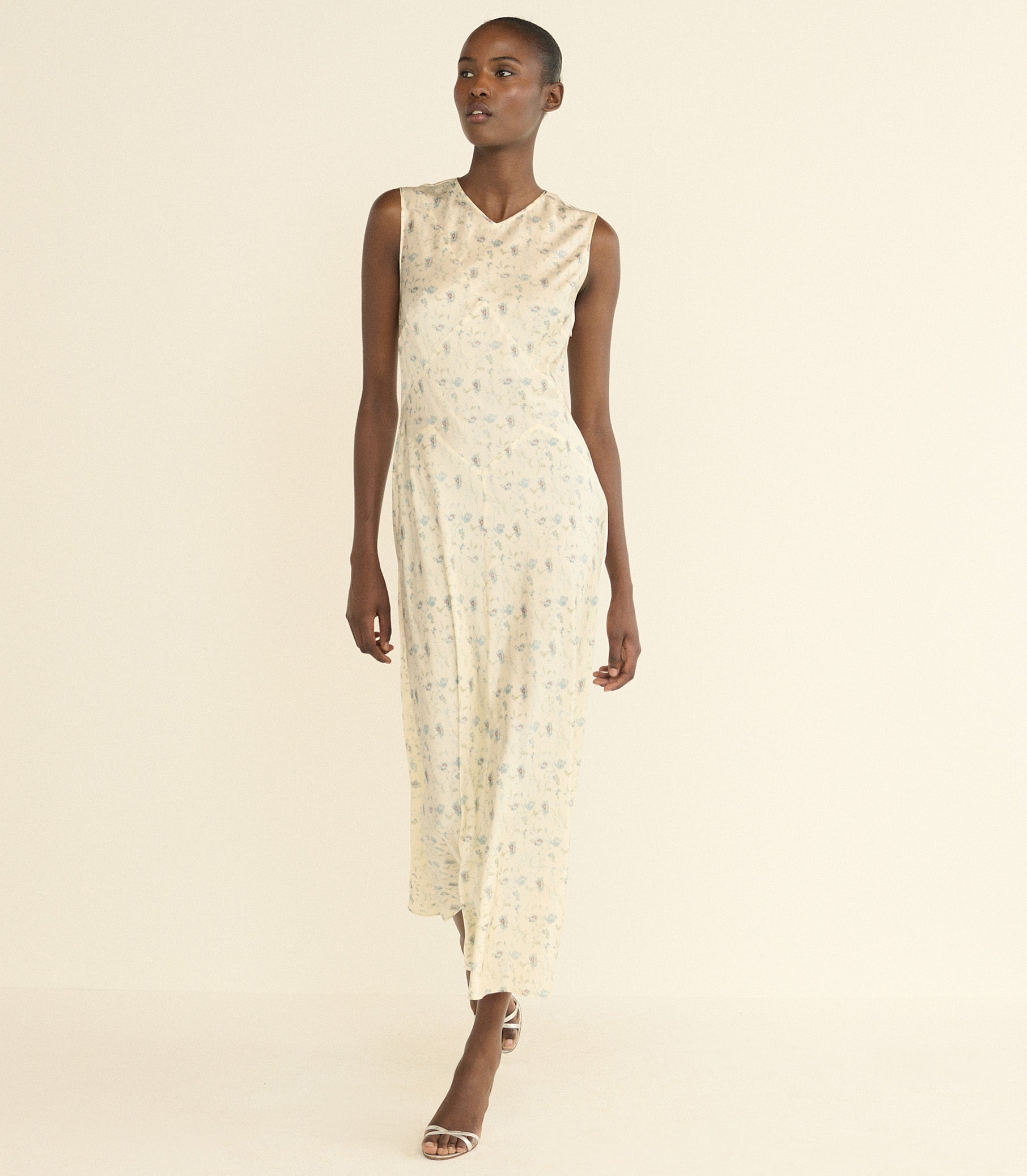 DOEN - ADELANA DRESS - - CAMELLIA BLOOM