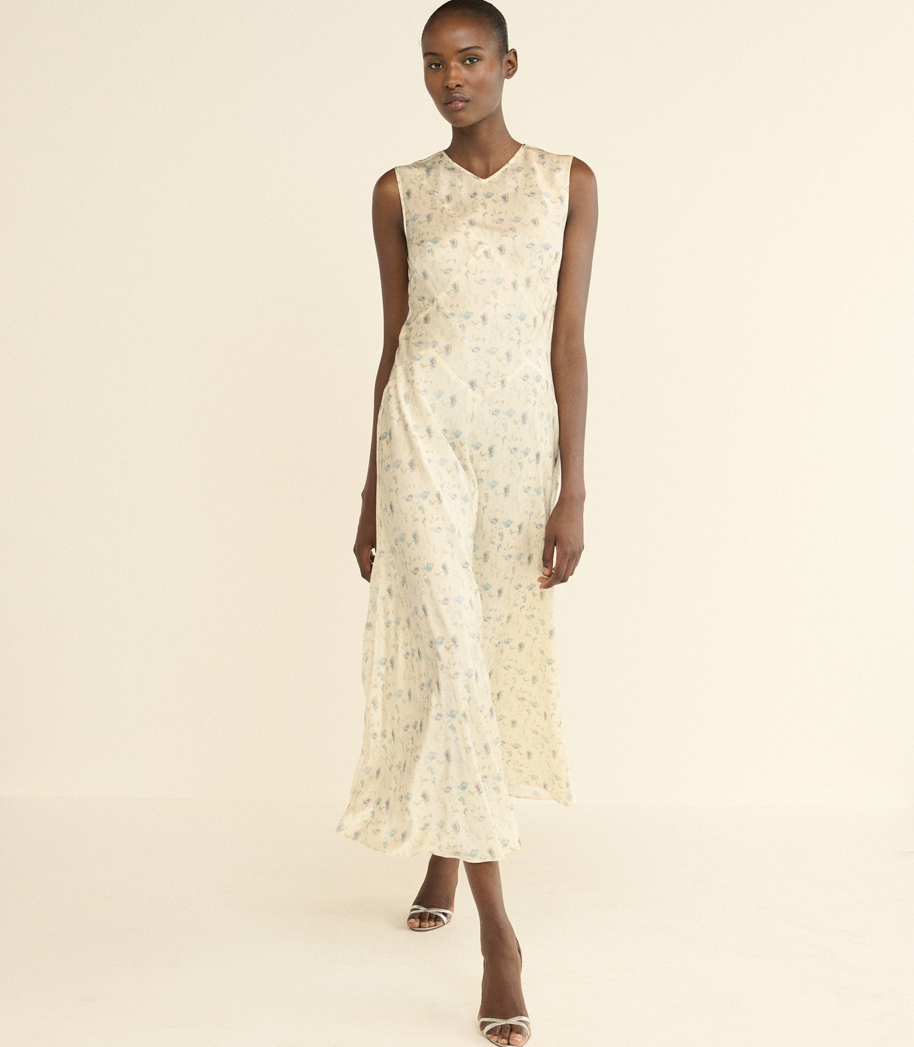 DOEN - ADELANA DRESS - - CAMELLIA BLOOM