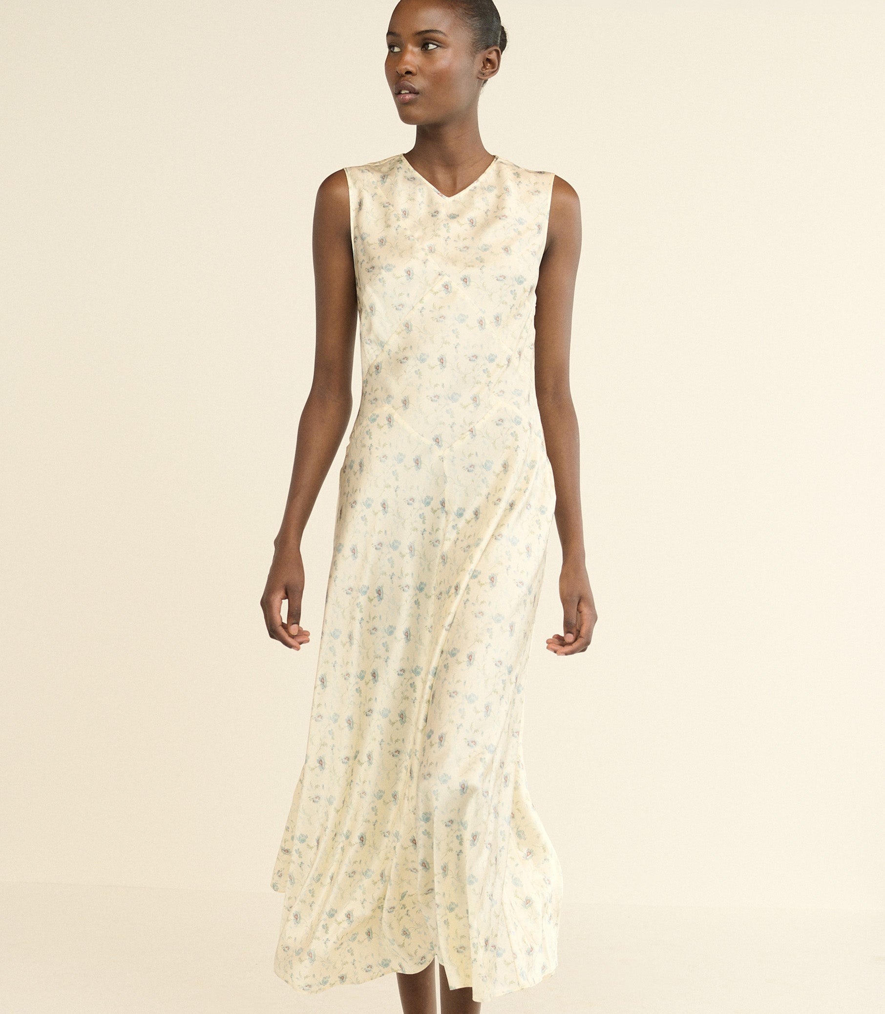 DOEN - ADELANA DRESS - - CAMELLIA BLOOM