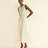 DOEN - ADELANA DRESS - - CAMELLIA BLOOM