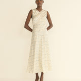 DOEN - ADELANA DRESS - - CAMELLIA BLOOM