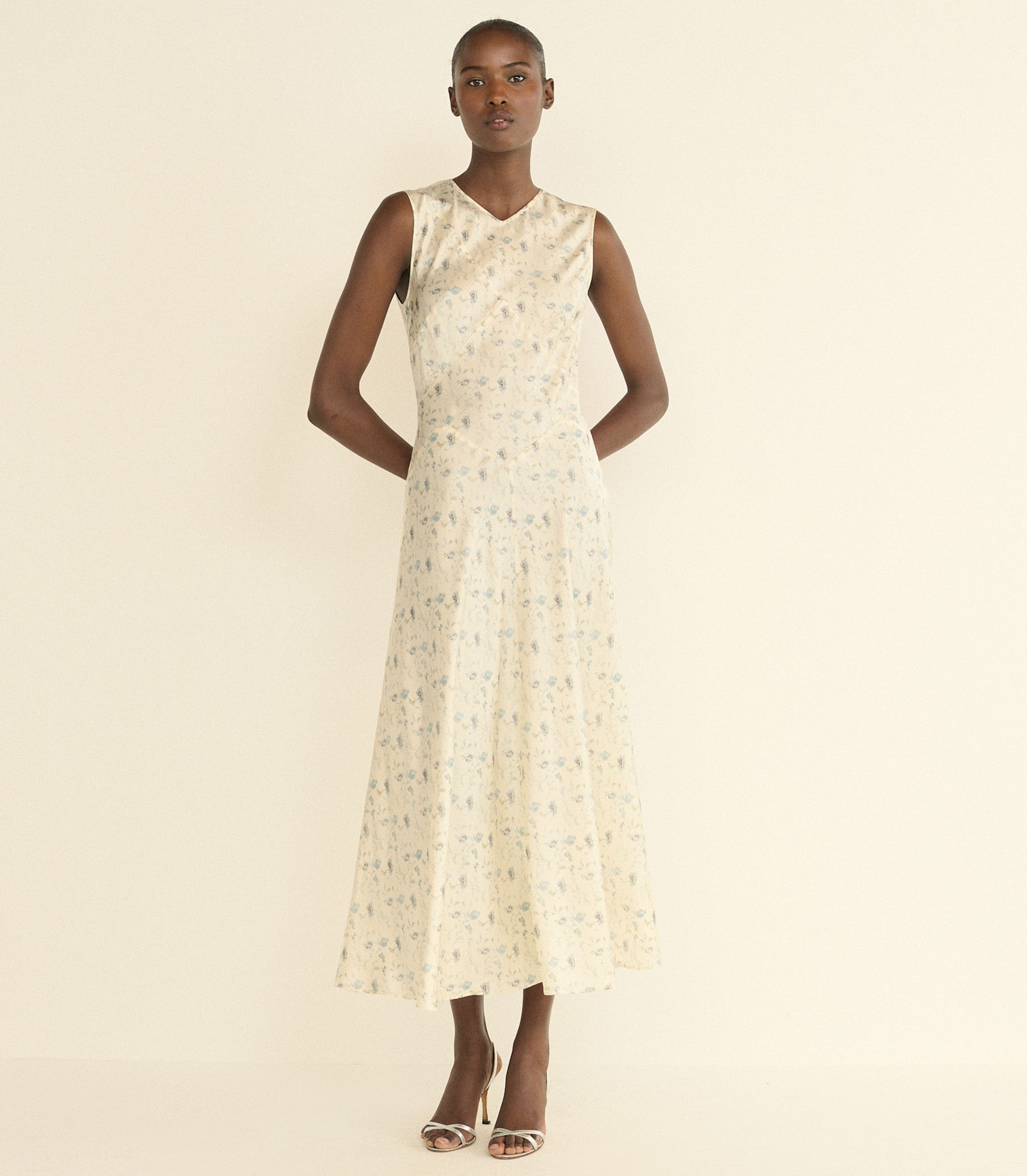 DOEN - ADELANA DRESS - - CAMELLIA BLOOM