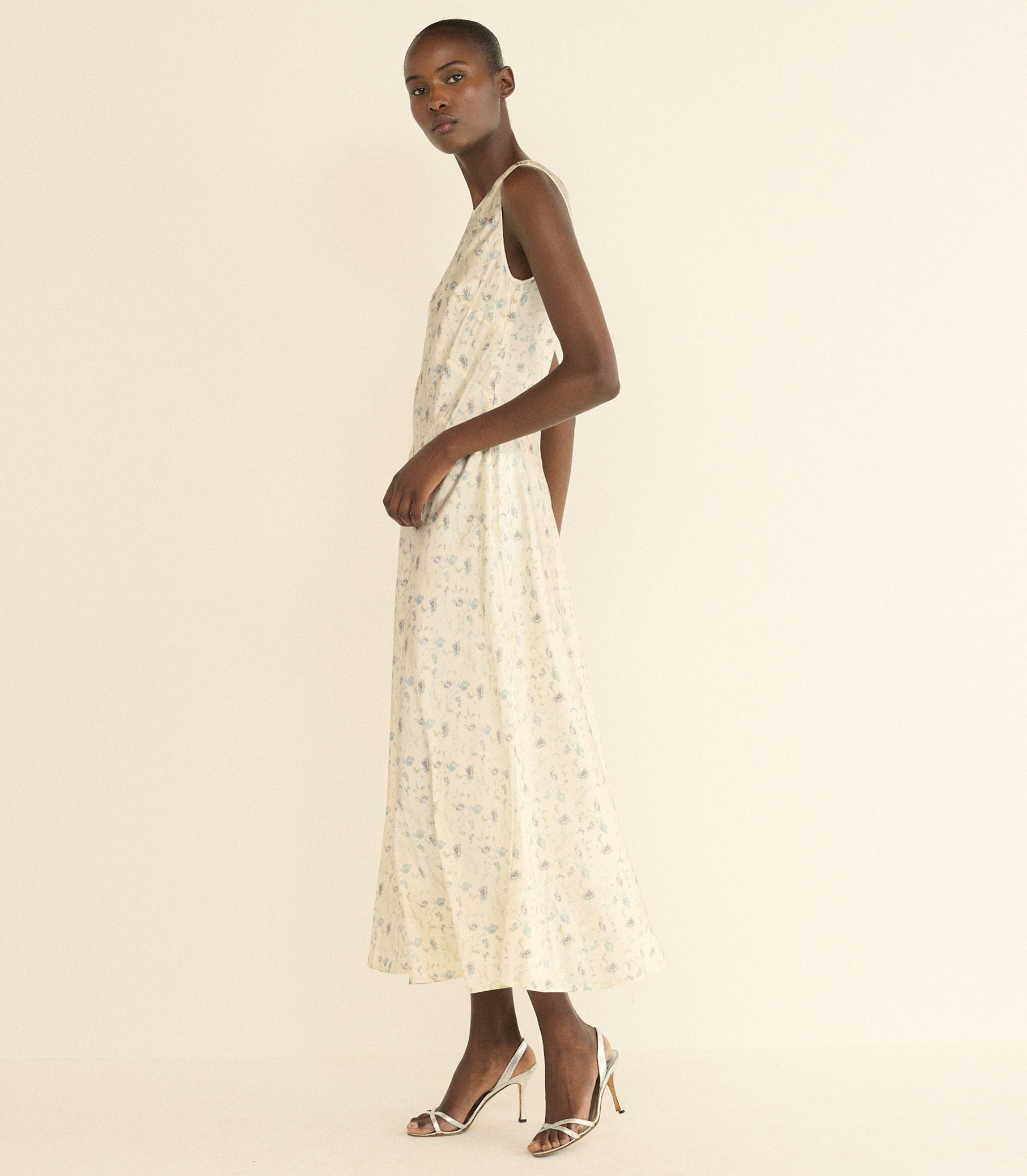 DOEN - ADELANA DRESS - - CAMELLIA BLOOM