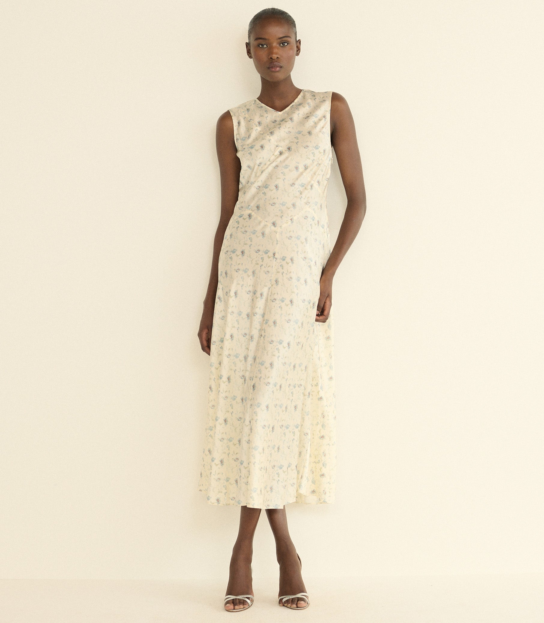 DOEN - ADELANA DRESS - - CAMELLIA BLOOM