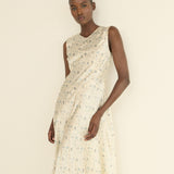 DOEN - ADELANA DRESS - - CAMELLIA BLOOM