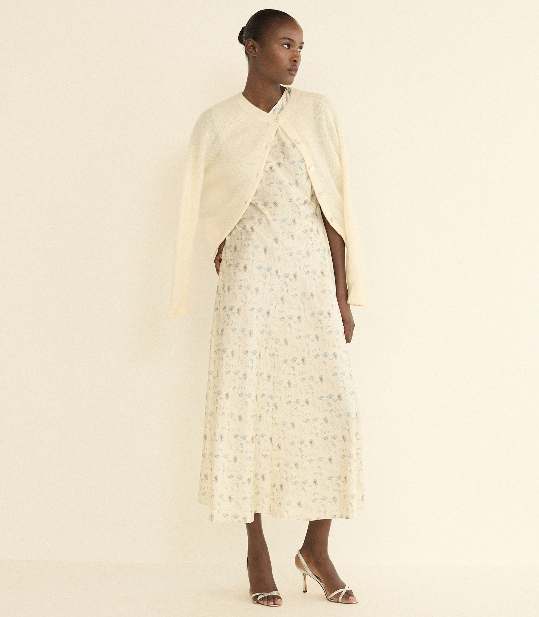 DOEN - ADELANA DRESS - - CAMELLIA BLOOM