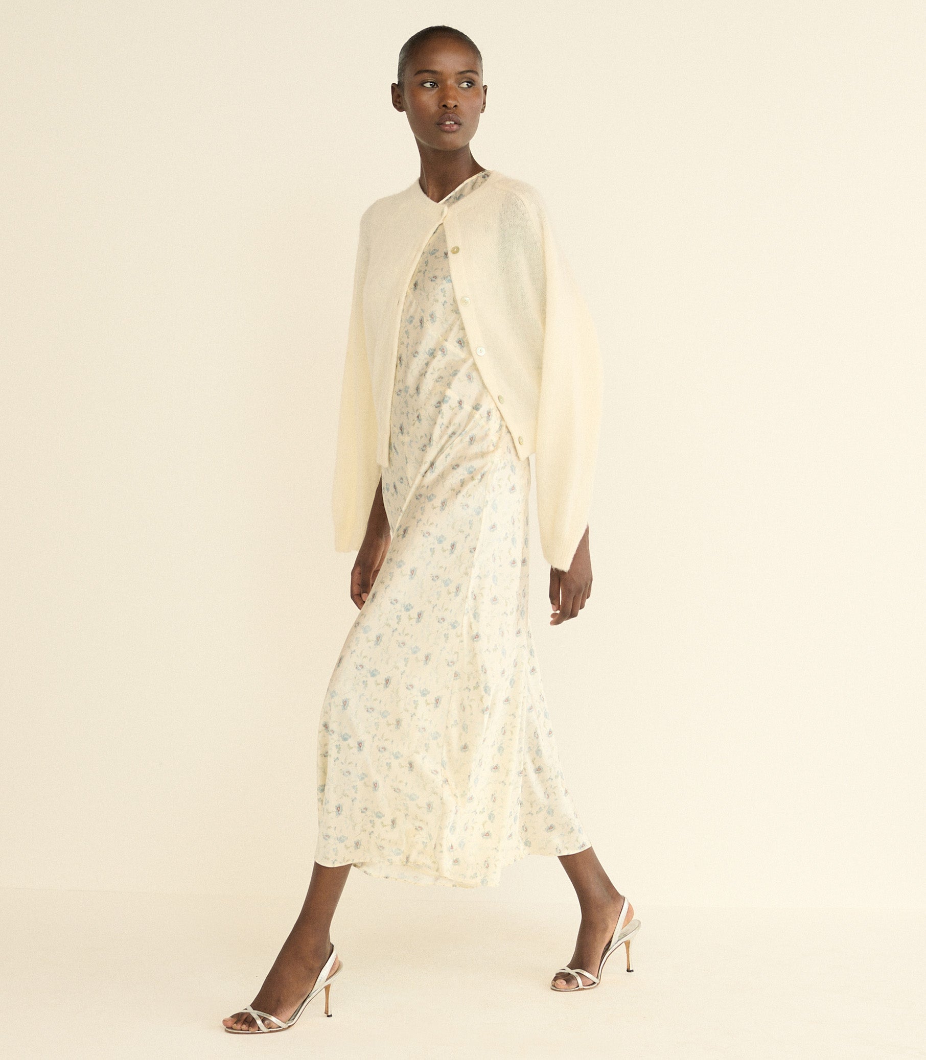 DOEN - ADELANA DRESS - - CAMELLIA BLOOM
