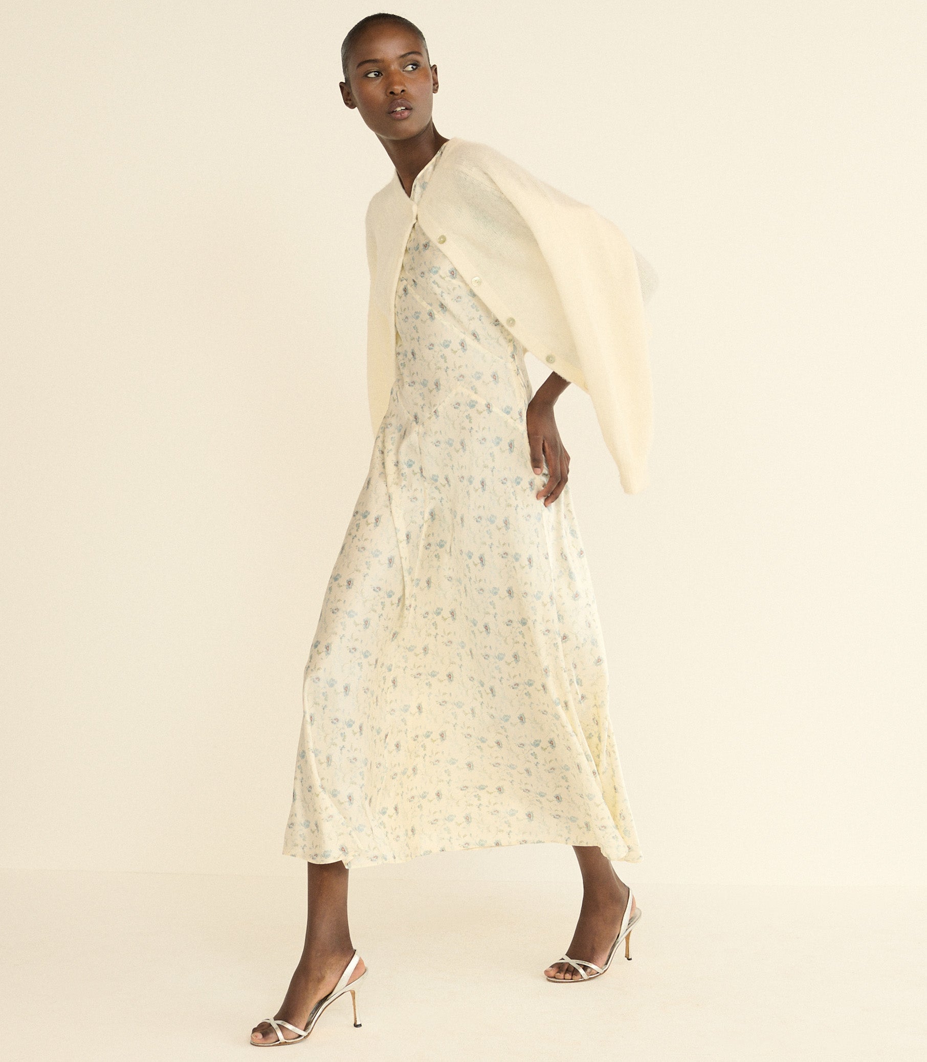 DOEN - ADELANA DRESS - - CAMELLIA BLOOM