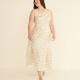 DOEN - ADELANA DRESS - - CAMELLIA BLOOM