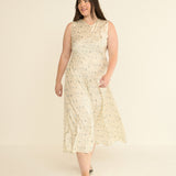 DOEN - ADELANA DRESS - - CAMELLIA BLOOM