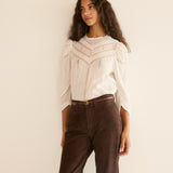 DÔEN - ADELPHINE TOP -- SALT