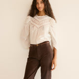 DÔEN - ADELPHINE TOP -- SALT