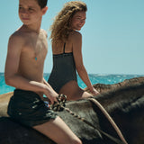 DÔEN - ADRIELLE MAILLOT -- LA MADDALENA GINGHAM