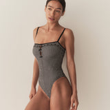 DÔEN - ADRIELLE MAILLOT -- LA MADDALENA GINGHAM