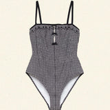 DÔEN - ADRIELLE MAILLOT -- LA MADDALENA GINGHAM