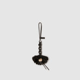 Metier - Aquilone Flower Charm Smooth Calfskin Black